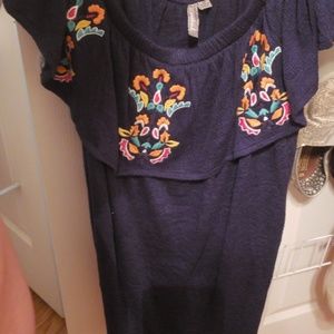 NWOT Fun off the shoulder top